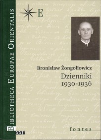 Bronisław Żongołłowicz, Dzienniki 1930-1936, t. XXII - fontes, Warszawa2004