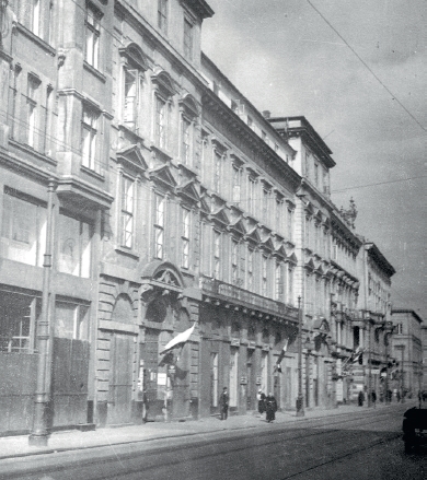 Eastern Institute in Warsaw, Tepper Palace, 7 Miodowa str. Warsaw- the building no longer exists