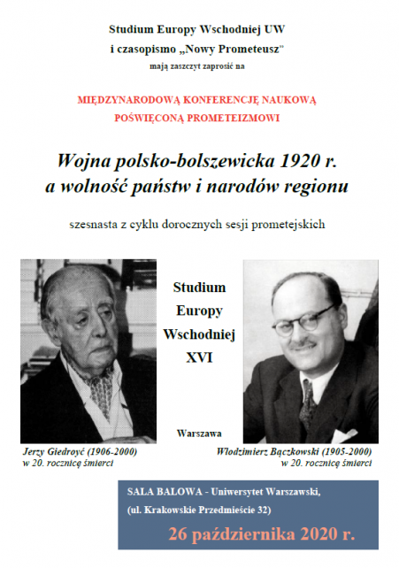 2020 Promethean Conference program - Warsaw